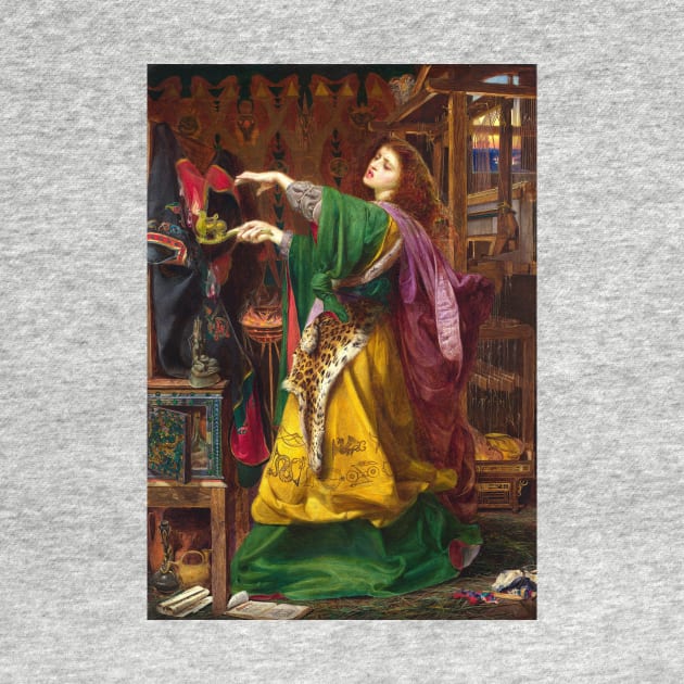 Morgan-Le-Fay by Frederick Sandys by Classic Art Stall